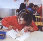 Kinderbastelstunde in B&uuml;sum